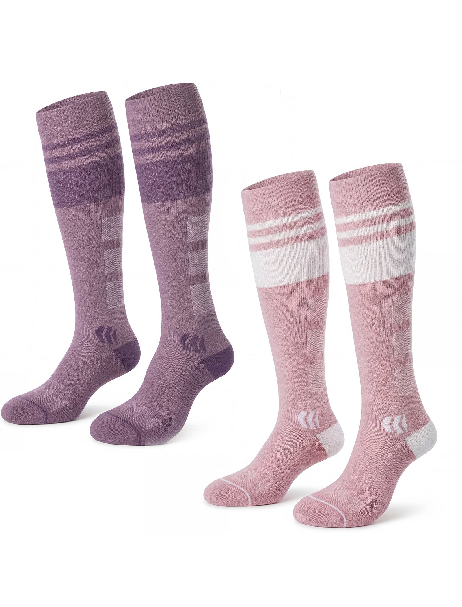 Momcozy Wide Calf Compression Socks 20-30mmHg for Sports 2 Pairs v5159